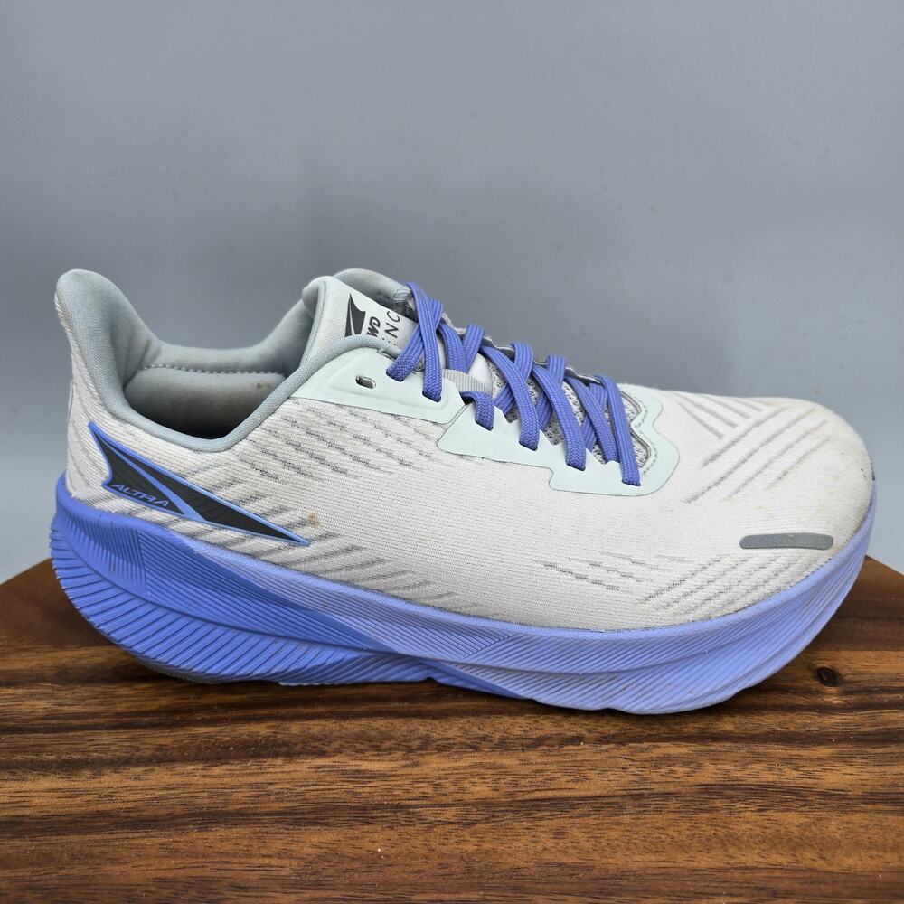 Altra FWD Experience Shoes Womens 7.5 Gray Purple Running Athletic Sneakers